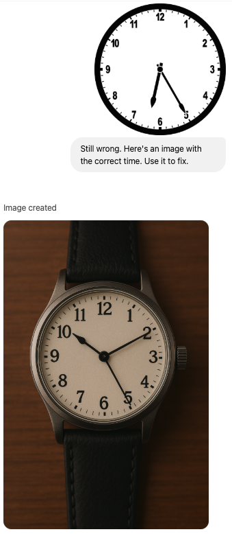 Image to image watch generation