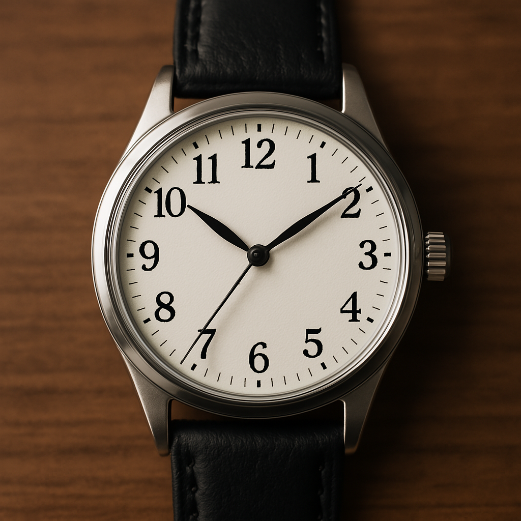 Watch with the wrong time