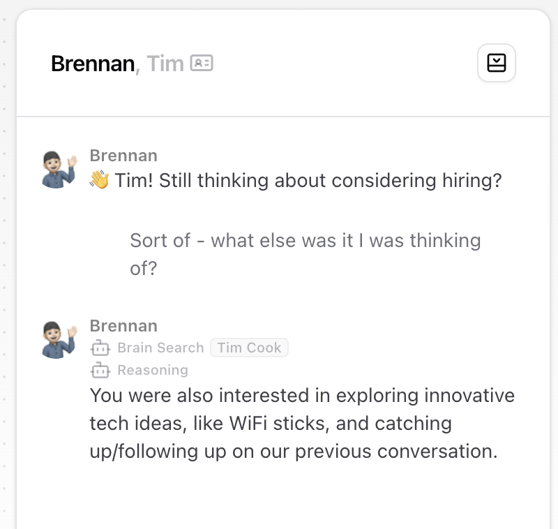 The analytics dashboard showing visitor profiles and interactions.